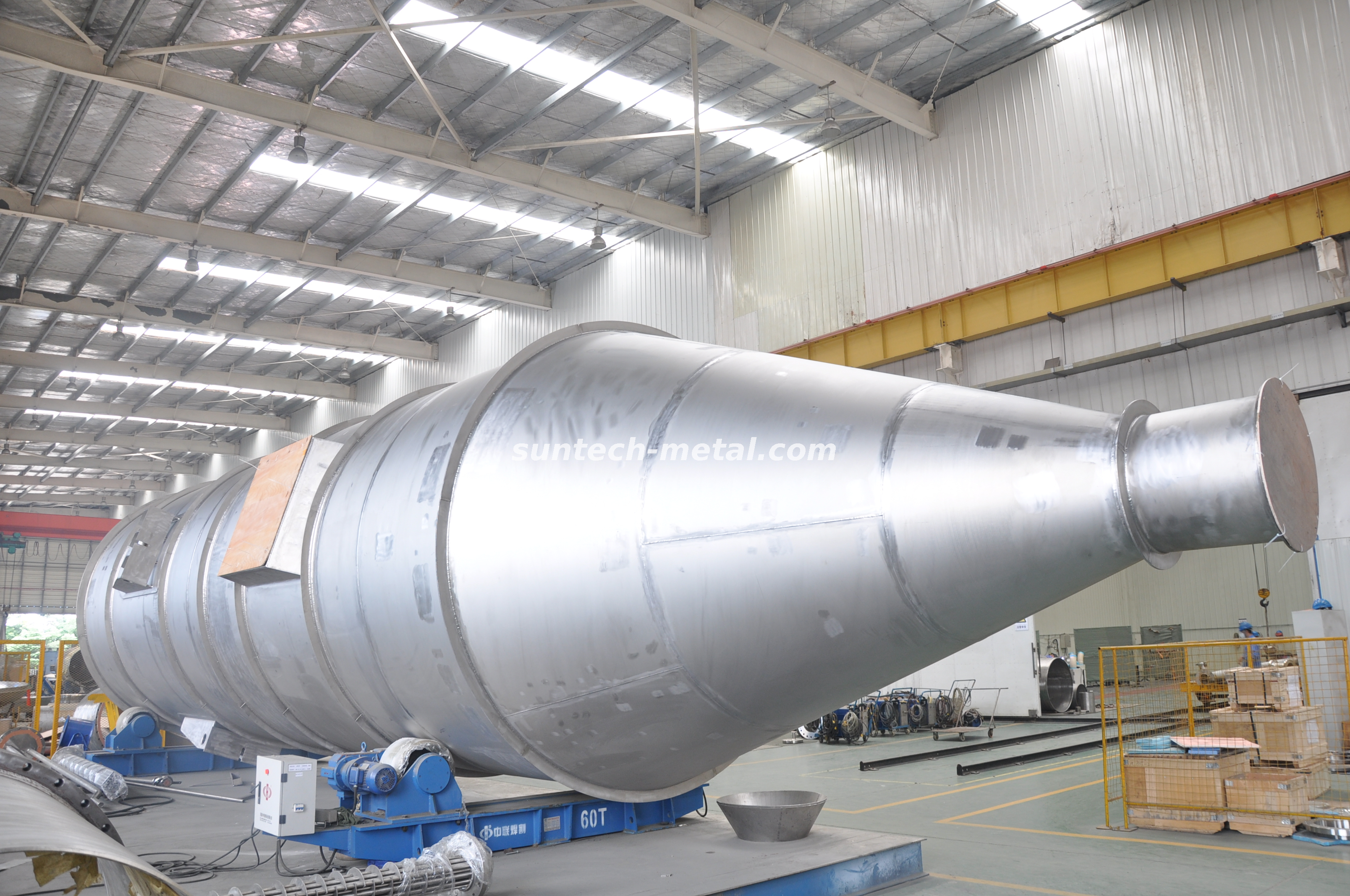 エキゾチックメタルTEMAチタン圧力容器熱交換