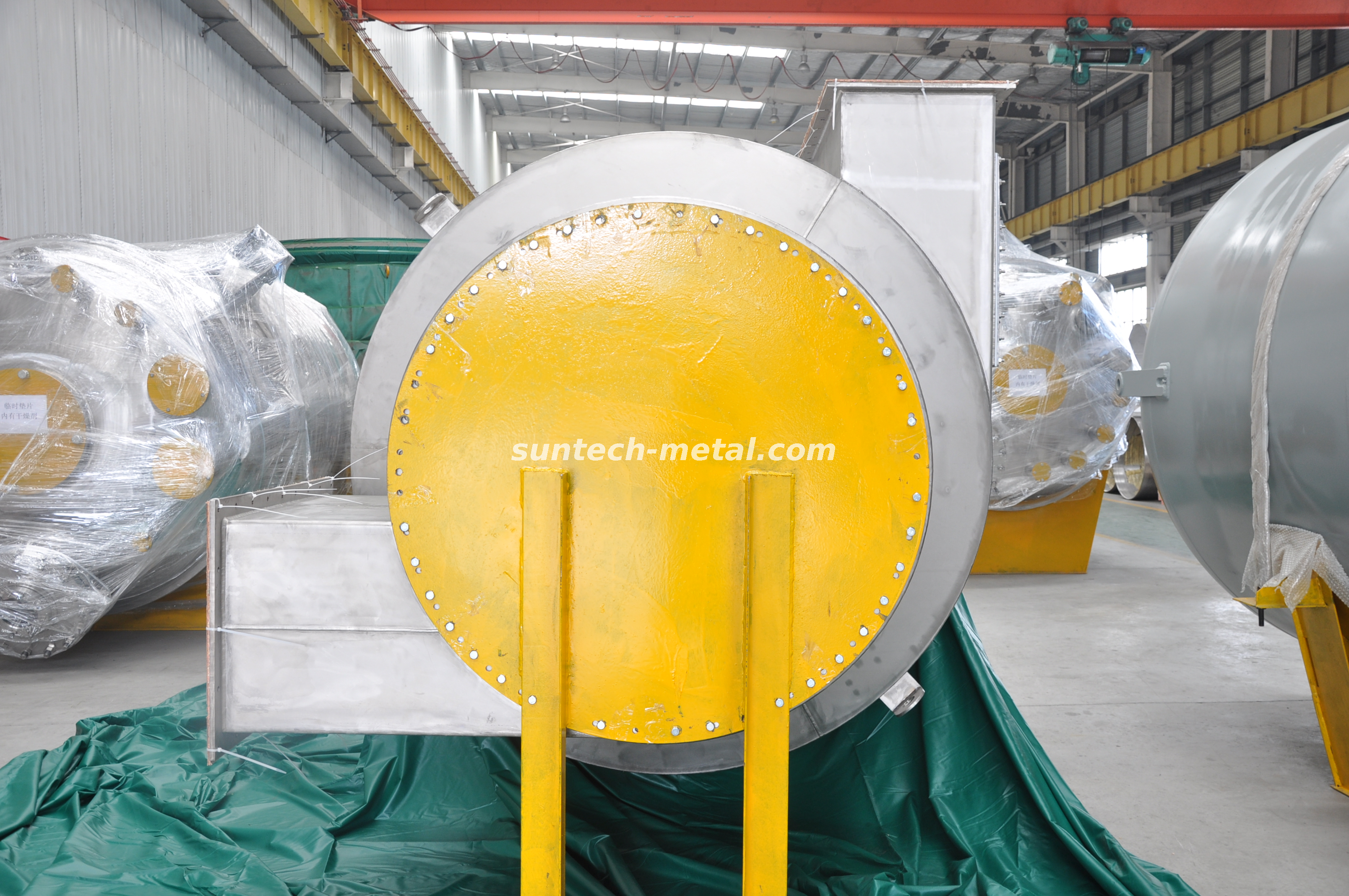 エキゾチックメタルPEDチタン圧力容器熱交換