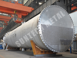 純チタン ASME SB265 Gr.2 海水淡水化熱交換器