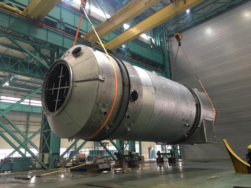 出荷産業のための脱硫および淡水化スクラバーの完成